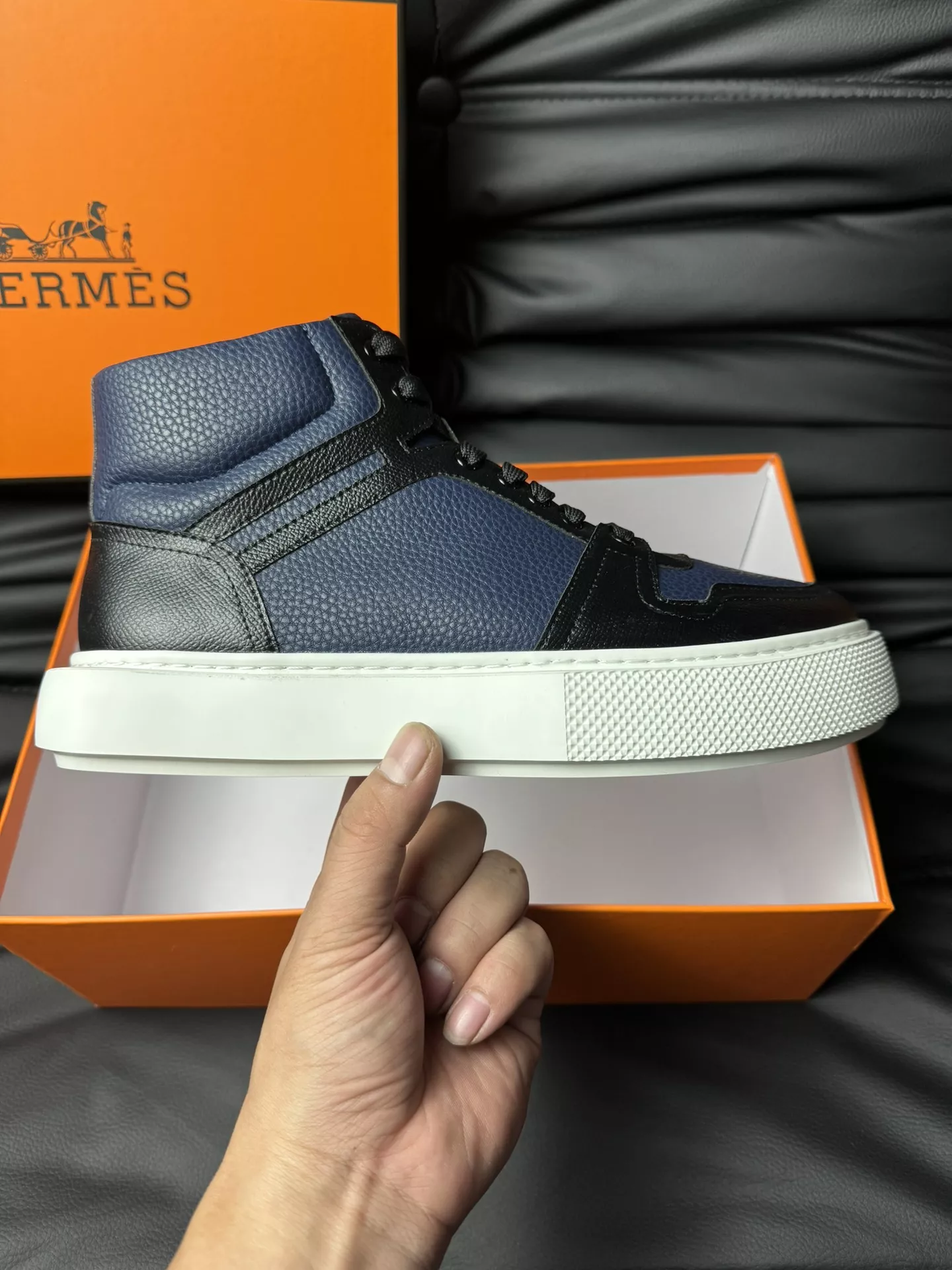 hermes high tops chaussures pour homme s_12742363